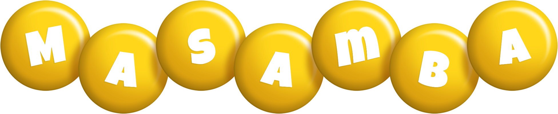 Masamba candy-yellow logo