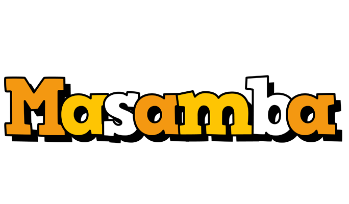 Masamba cartoon logo