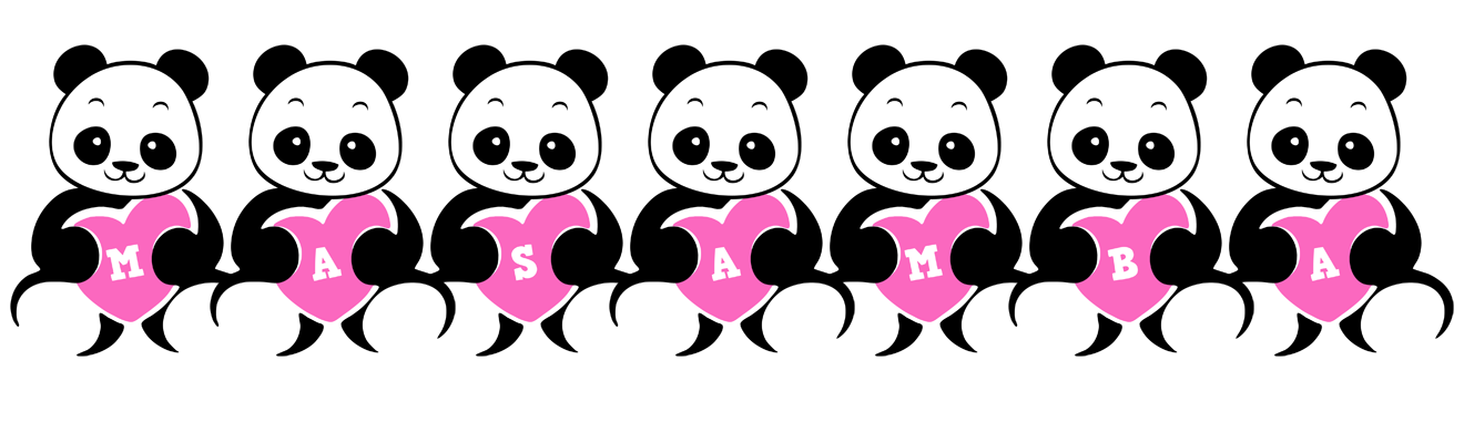 Masamba love-panda logo