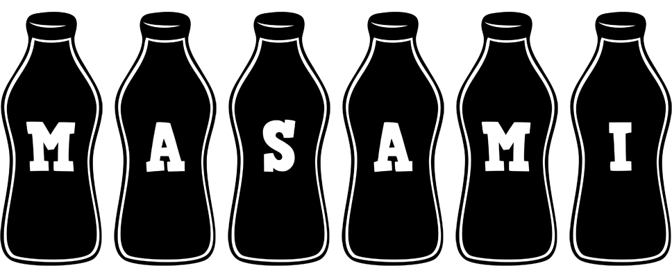 Masami bottle logo