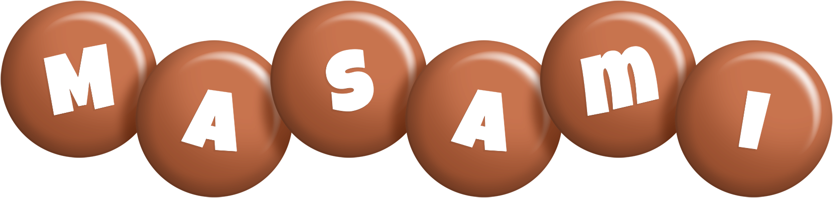 Masami candy-brown logo