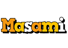 Masami cartoon logo