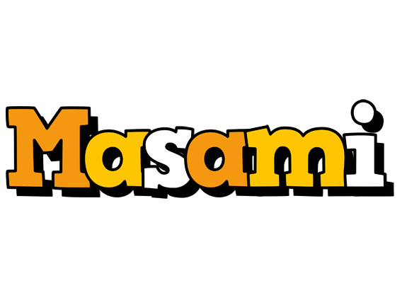 Masami cartoon logo
