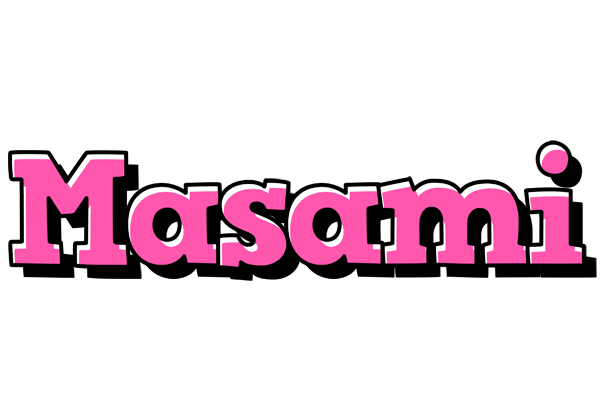 Masami girlish logo