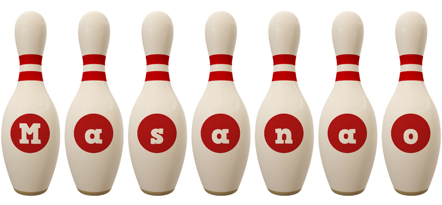 Masanao bowling-pin logo