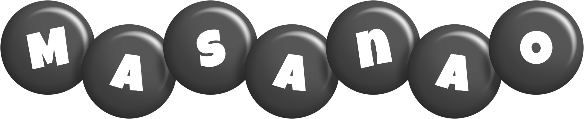 Masanao candy-black logo