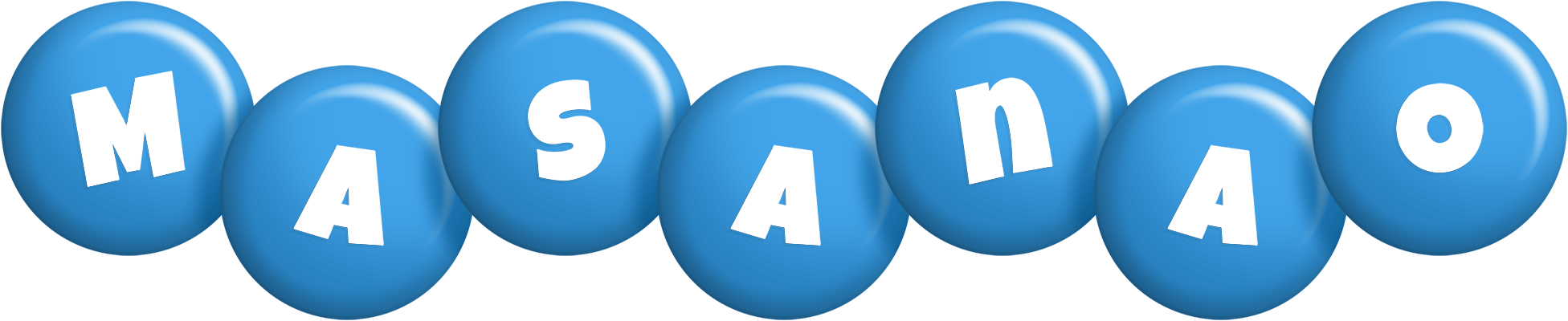 Masanao candy-blue logo