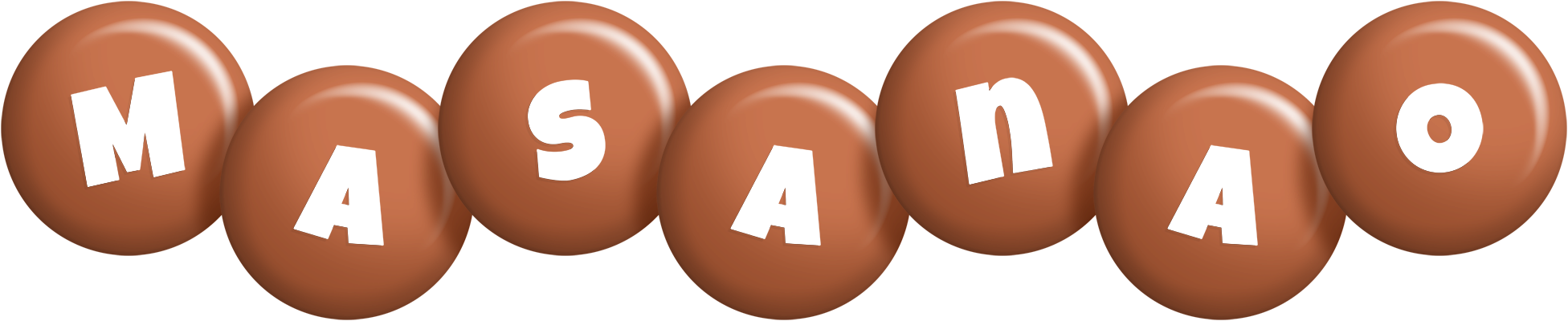 Masanao candy-brown logo