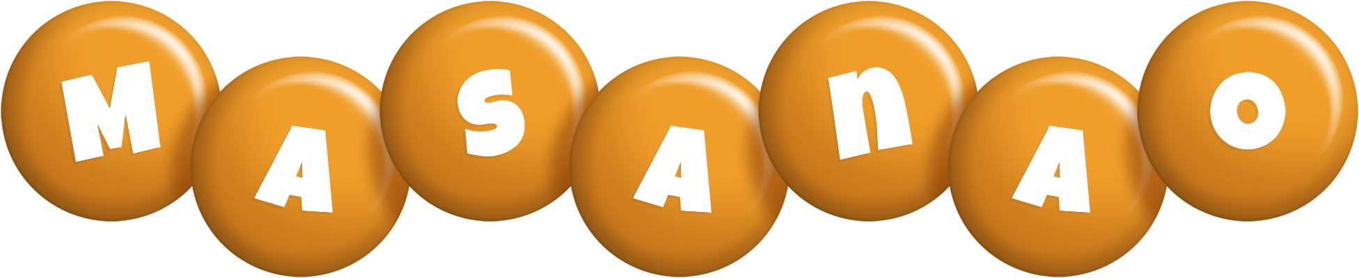 Masanao candy-orange logo