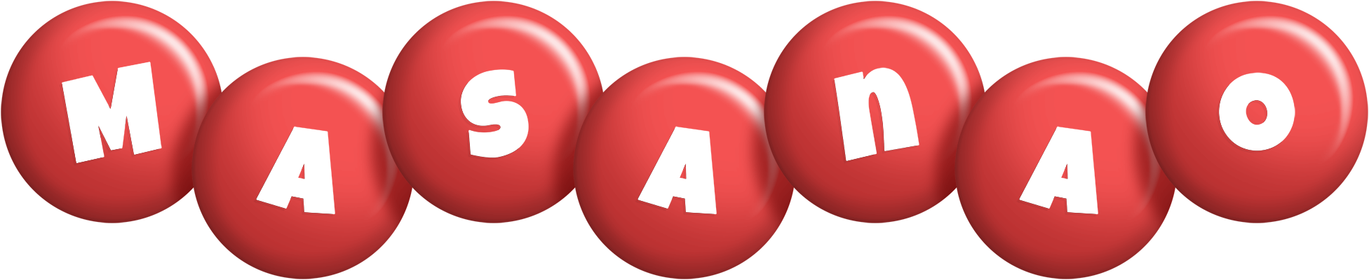 Masanao candy-red logo