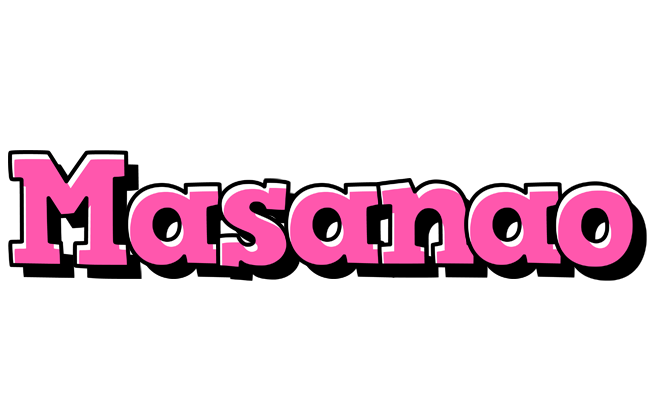 Masanao girlish logo
