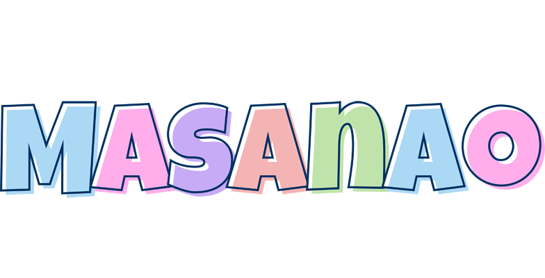 Masanao pastel logo