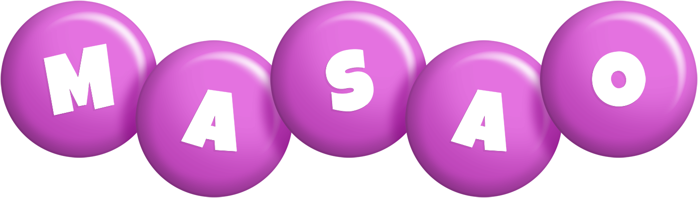 Masao candy-purple logo
