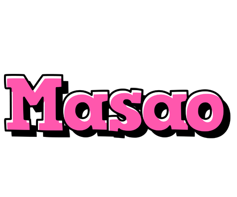 Masao girlish logo