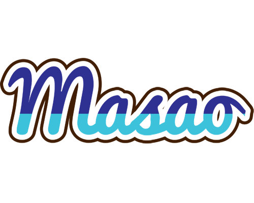 Masao raining logo