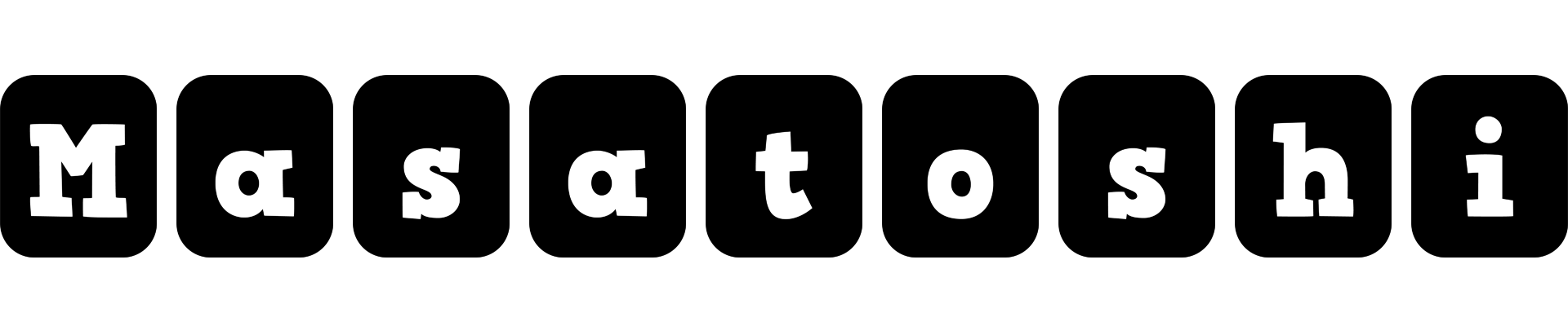 Masatoshi box logo