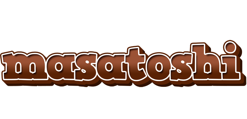 Masatoshi brownie logo