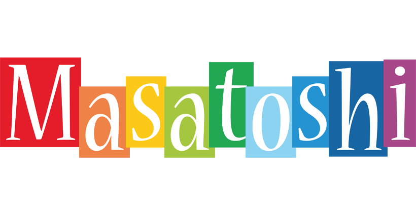 Masatoshi colors logo