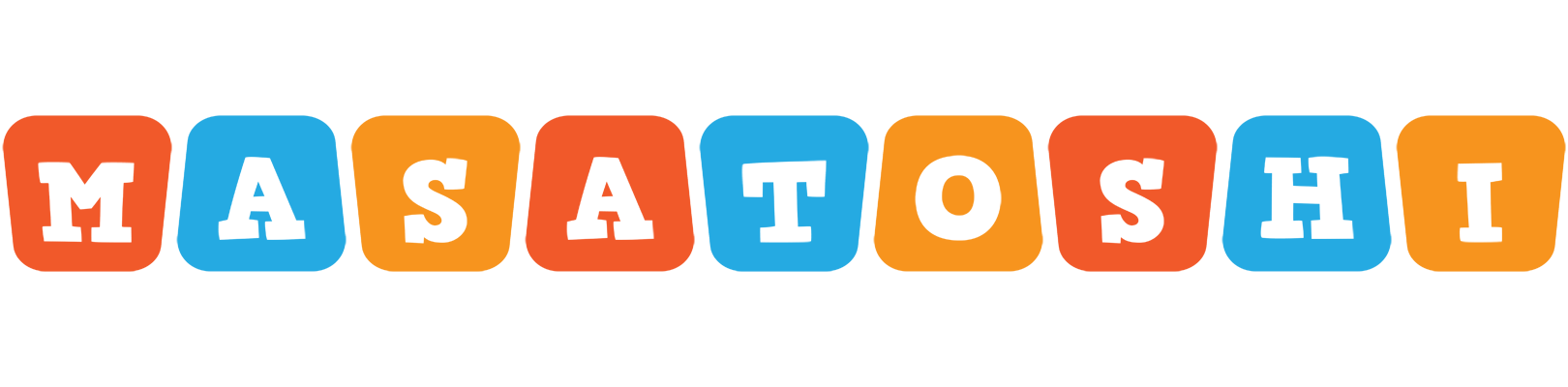 Masatoshi comics logo