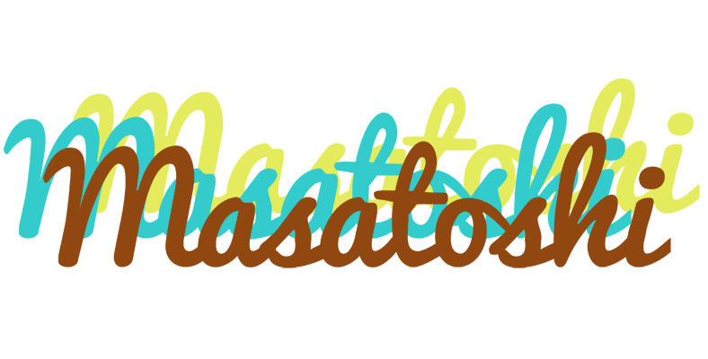 Masatoshi cupcake logo