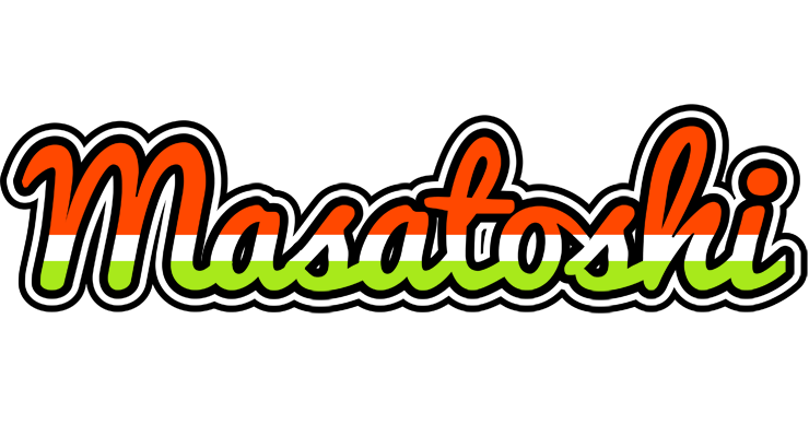 Masatoshi exotic logo