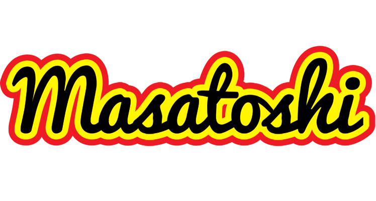 Masatoshi flaming logo