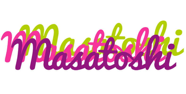 Masatoshi flowers logo