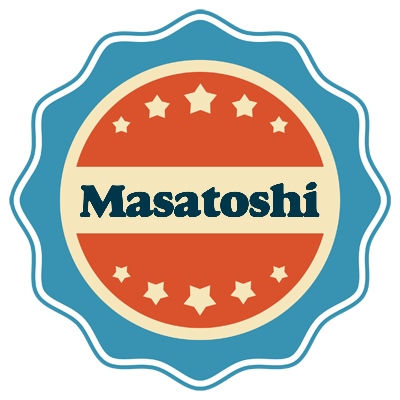 Masatoshi labels logo