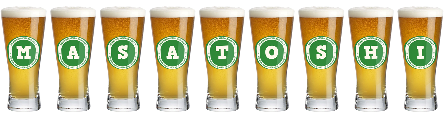 Masatoshi lager logo