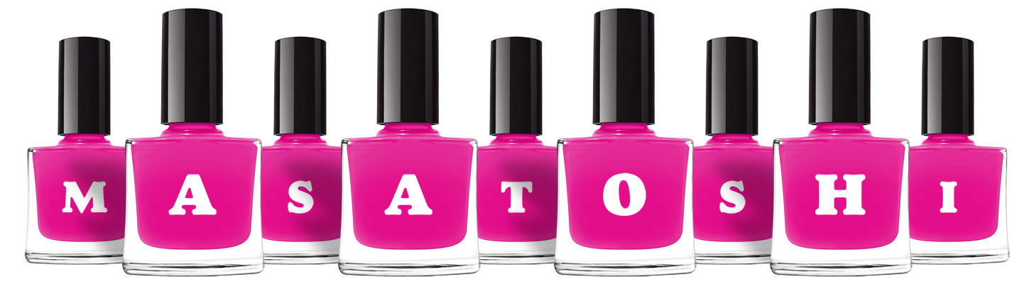 Masatoshi nails logo