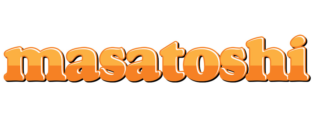 Masatoshi orange logo