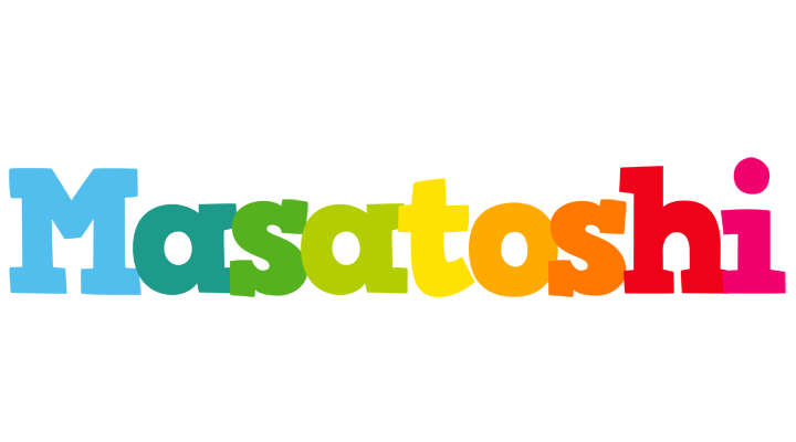 Masatoshi rainbows logo
