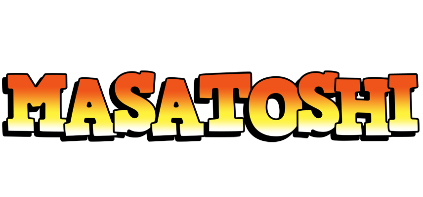 Masatoshi sunset logo