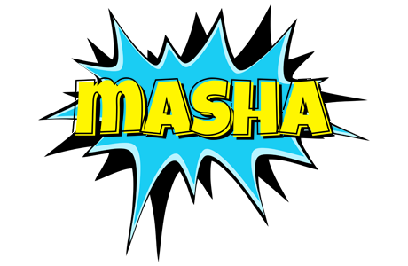 Masha amazing logo