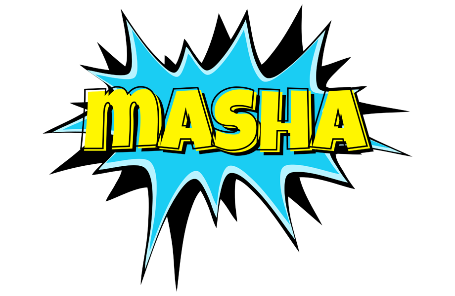 Masha amazing logo