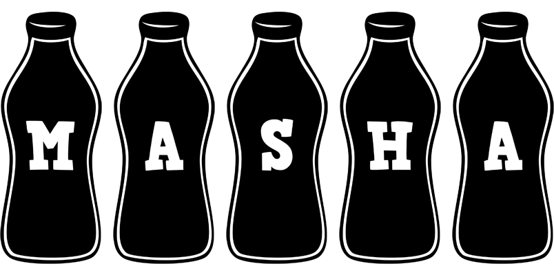 Masha bottle logo