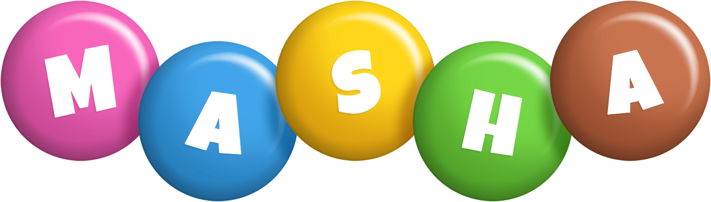 Masha candy logo