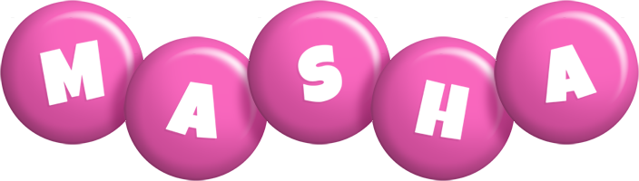 Masha candy-pink logo