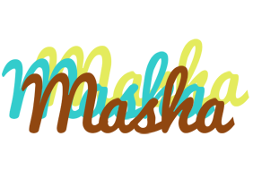 Masha cupcake logo