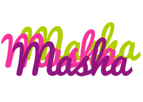 Masha flowers logo