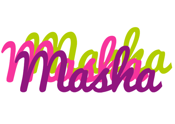 Masha flowers logo