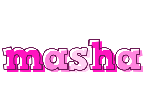 Masha hello logo