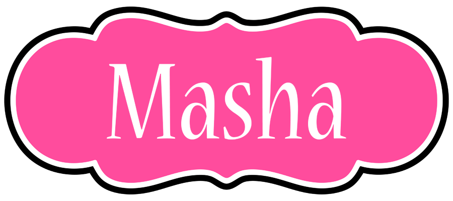Masha invitation logo