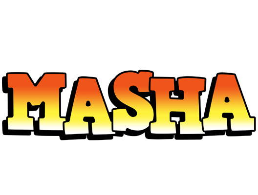 Masha sunset logo