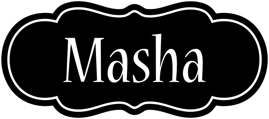 Masha welcome logo