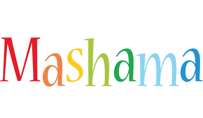 Mashama birthday logo