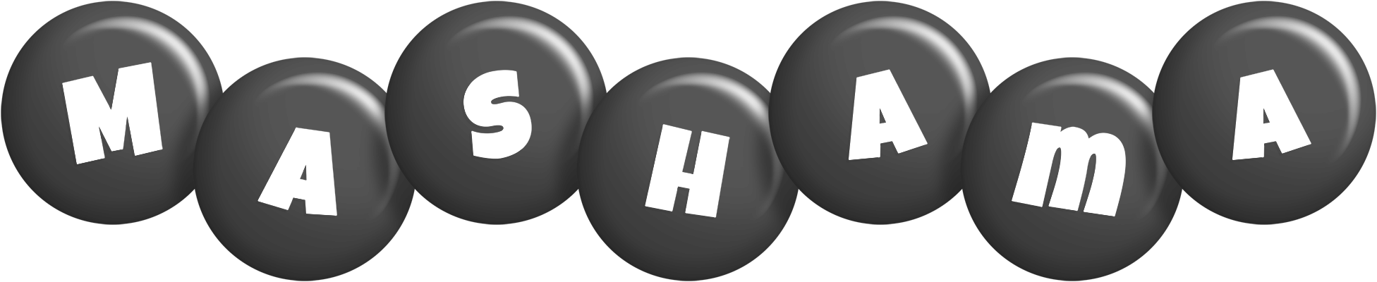 Mashama candy-black logo