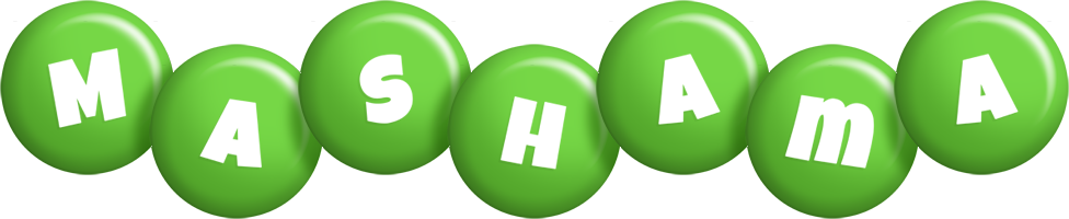 Mashama candy-green logo