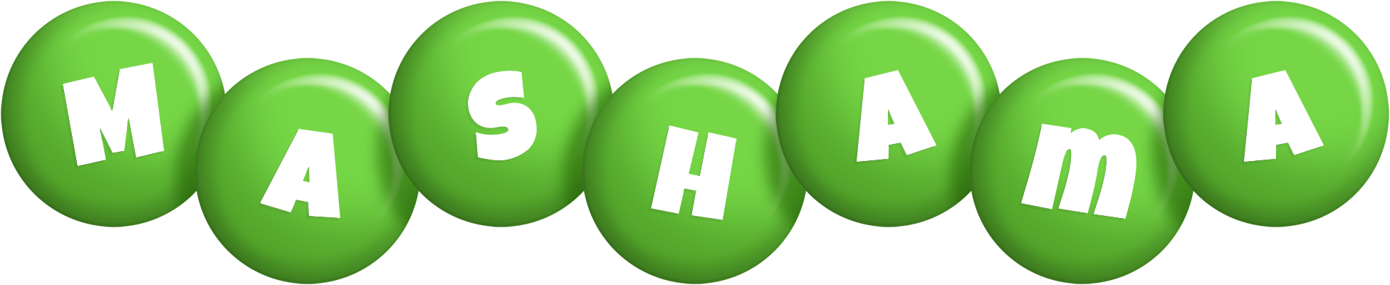Mashama candy-green logo