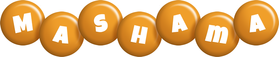 Mashama candy-orange logo